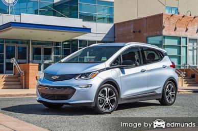 Insurance quote for Chevy Bolt in Indianapolis