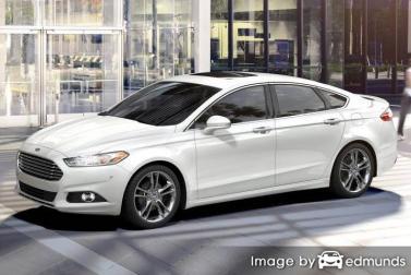 Insurance rates Ford Fusion in Indianapolis