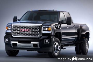 Insurance rates GMC Sierra 3500HD in Indianapolis