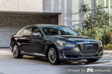 Insurance rates Hyundai G90 in Indianapolis